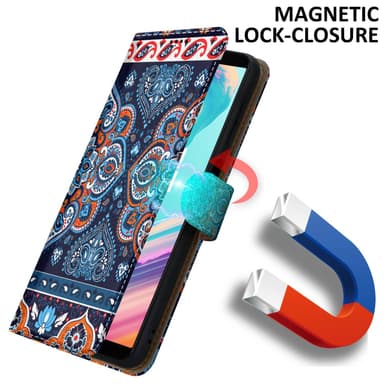 OnePlus 5T Plånboksfodral Skal (Blå)