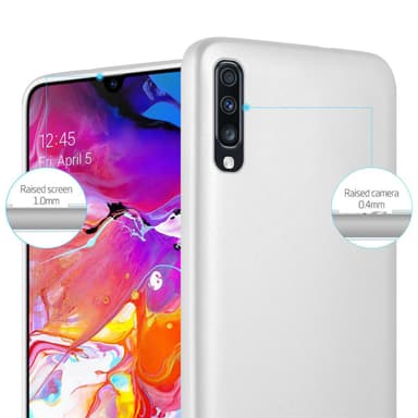 Skal Samsung Galaxy A70 / A70s Fodral Case (Silver)