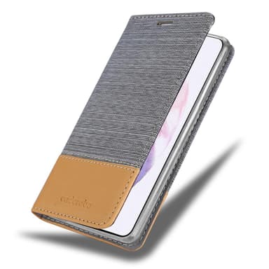 Samsung Galaxy S21 PLUS Plånboksfodral Skal (Grå)