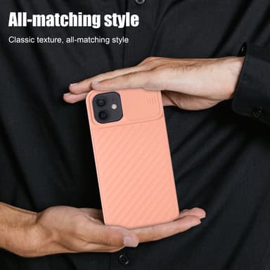 iPhone 12 MINI Skal Fodral Case (Rosa)