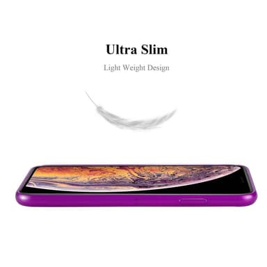 iPhone XS MAX Skal Fodral Case (Lila)