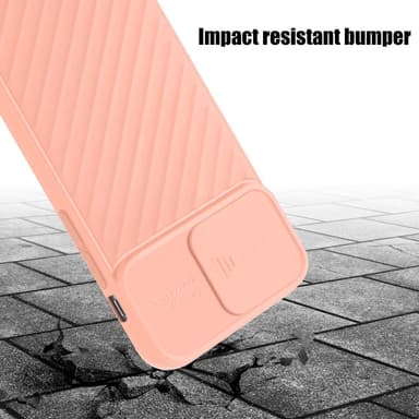 iPhone 12 MINI Skal Fodral Case (Rosa)