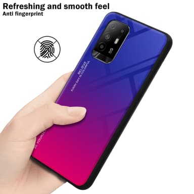 Oppo A94 5G Skal Fodral Case (Svart)