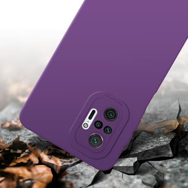 Xiaomi RedMi NOTE 10 PRO Skal Fodral Case (Lila)