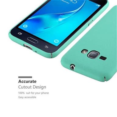Samsung Galaxy J1 2016 Skal Fodral Case (Grön)