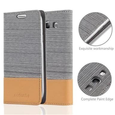 Samsung Galaxy S3 / S3 NEO Plånboksfodral Skal (Grå)