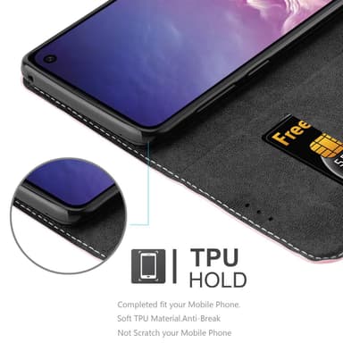 Samsung Galaxy S10e Skal Fodral Case (Rosa)