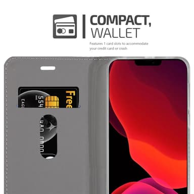 iPhone 12 MINI Plånboksfodral Skal (Blå)