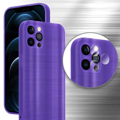 iPhone 12 PRO MAX Skal Fodral Case (Lila)