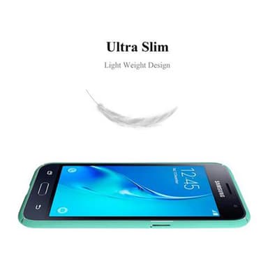 Samsung Galaxy J1 2016 Skal Fodral Case (Grön)