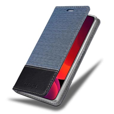 iPhone 12 MINI Plånboksfodral Skal (Blå)