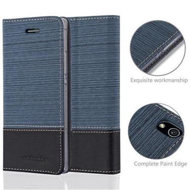 Huawei ASCEND P7 Plånboksfodral Skal (Blå)