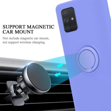 Skal Samsung Galaxy A71 4G Fodral Case (Lila)
