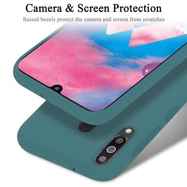 Samsung Galaxy M30 / A40s Skal Fodral Case (Grön)
