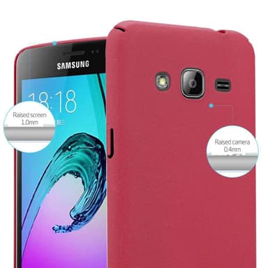 Samsung Galaxy J3 2017 Skal Fodral Case (Röd)