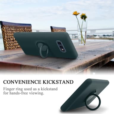 Skal Samsung Galaxy S10e Fodral Case (Grön)