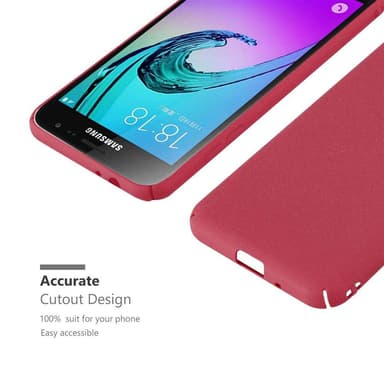 Samsung Galaxy J3 2017 Skal Fodral Case (Röd)