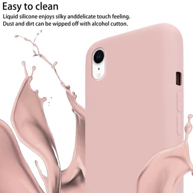 iPhone XR Skal Fodral Kedja (Rosa)