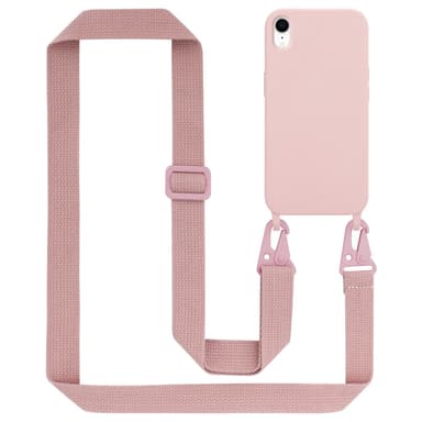 iPhone XR Skal Fodral Kedja (Rosa)