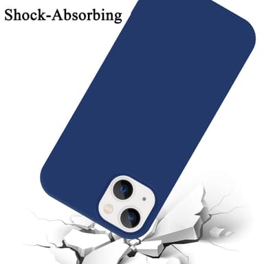 iPhone 14 Skal Fodral Case (Blå)
