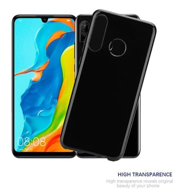 Huawei P30 LITE Skal Fodral Case (Svart)