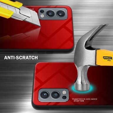 OnePlus Nord 2 5G Skal Fodral Case (Svart)