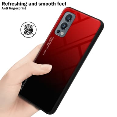 OnePlus Nord 2 5G Skal Fodral Case (Svart)