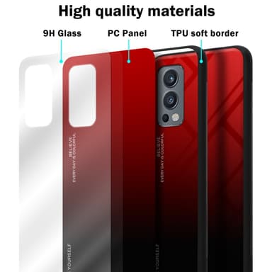 OnePlus Nord 2 5G Skal Fodral Case (Svart)
