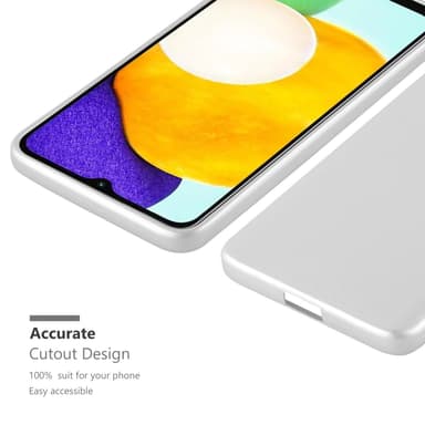 Skal Samsung Galaxy A13 5G Fodral Case (Silver)