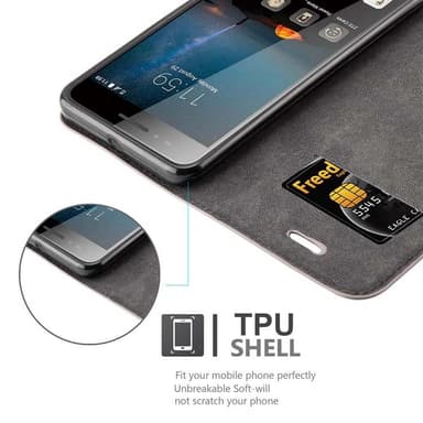 ZTE Blade A612 Skal Fodral Case (Brun)