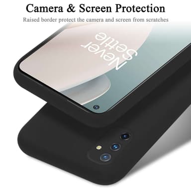 OnePlus Nord N100 Skal Fodral Case (Svart)