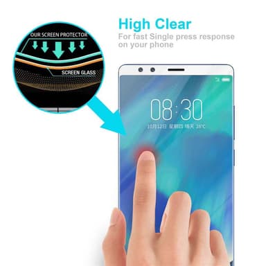 ZTE Nubia Z17S Skyddsglas Skyddsfilm Skärmskydd