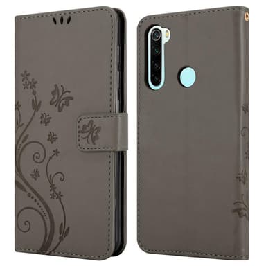 Xiaomi RedMi NOTE 8 Plånboksfodral Skal (Grå)
