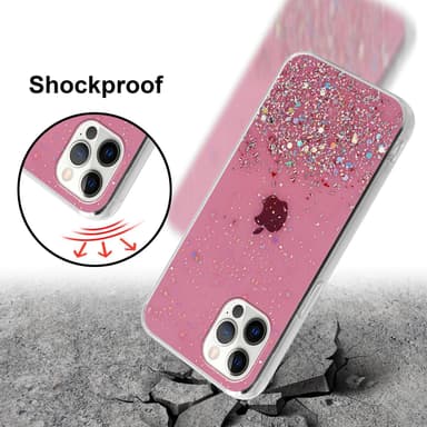 iPhone 12 / 12 PRO Skal Fodral Case (Rose)