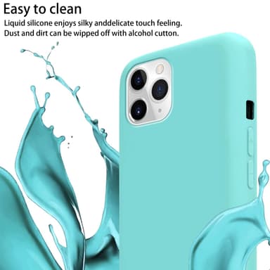 iPhone 11 PRO MAX Skal Fodral Kedja (Turkos)