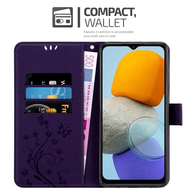 Samsung Galaxy M23 5G Plånboksfodral Skal (Lila)