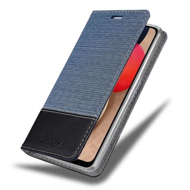 Samsung Galaxy A02s Plånboksfodral Skal (Blå)