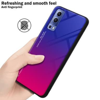 Vivo Y52 5G / Y72 5G Skal Fodral Case (Svart)