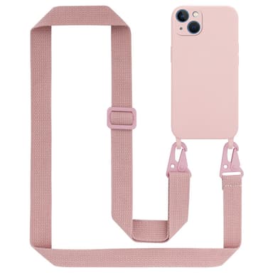 iPhone 13 Skal Fodral Kedja (Rosa)