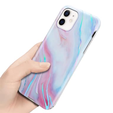 iPhone 12 / 12 PRO Plånboksfodral Skal (Vit)