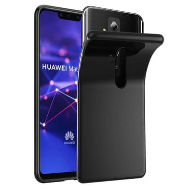 Huawei MATE 20 LITE Skal Fodral Case (Svart)