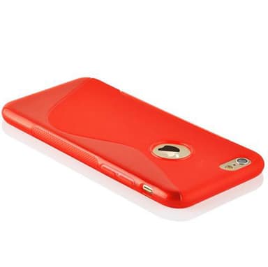 iPhone 6 / 6S Skal Fodral Case (Röd)