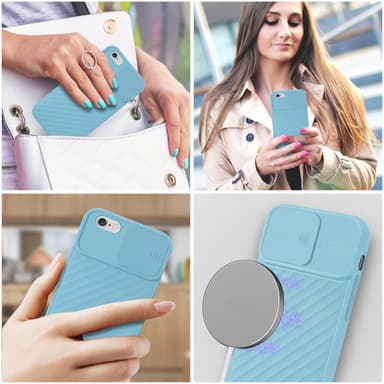 iPhone 6 / 6S Skal Fodral Case (Turkos)