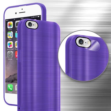 iPhone 6 / 6S Skal Fodral Case (Lila)