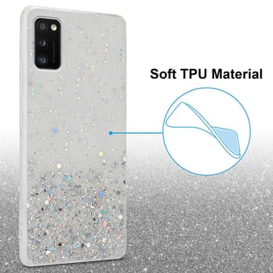 Samsung Galaxy A41 Skal Fodral Case (Transparent)