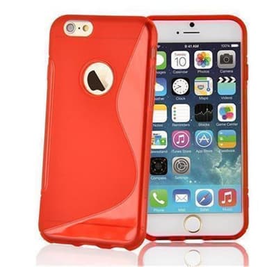 iPhone 6 / 6S Skal Fodral Case (Röd)