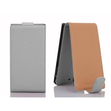 Huawei ASCEND P7 Flipfodral Skal (Vit)