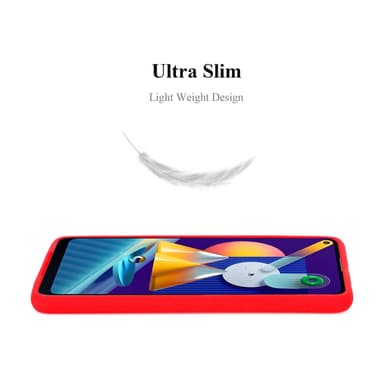 Skal Samsung Galaxy A11 / M11 Fodral Case (Röd)