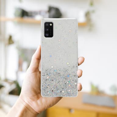 Samsung Galaxy A41 Skal Fodral Case (Transparent)