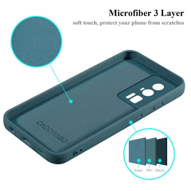 Xiaomi Poco F5 Pro Skal Fodral Case (Grön)